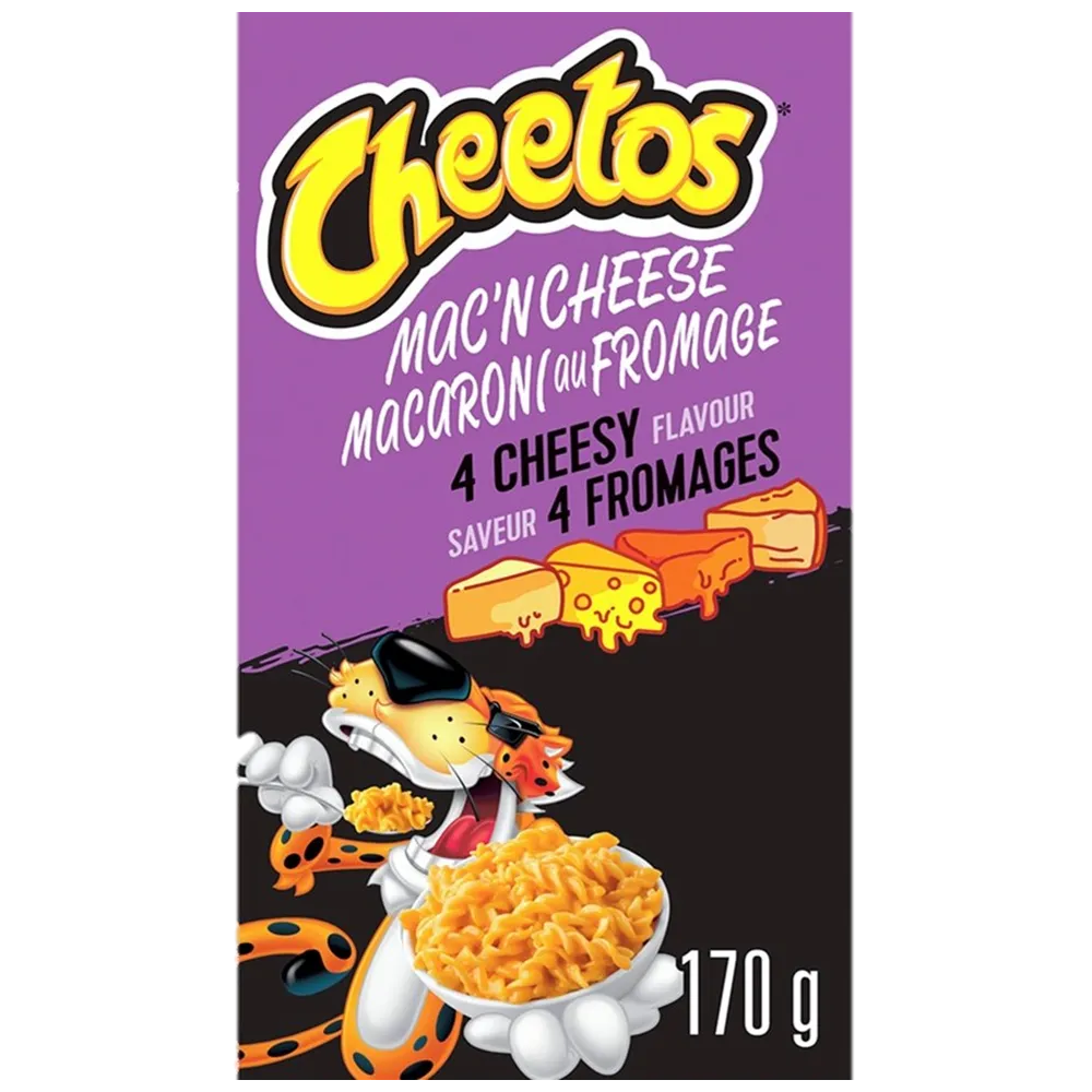 Mac N Cheese Cheesy Cuatro Quesos Cheetos 5.6 oz