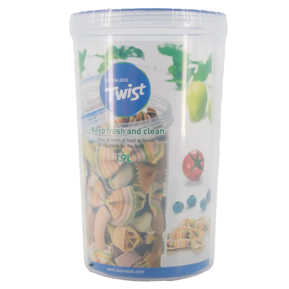 Contenedor Plastico Linea Twist 1900 Ml Lock&Lock 1 Pza