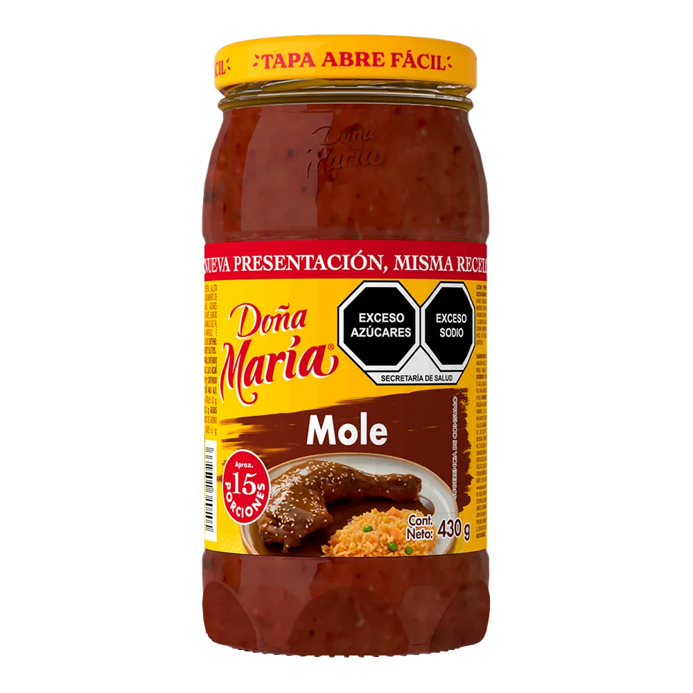 Mole En Pasta 430 Gramos Doña Maria 430 g