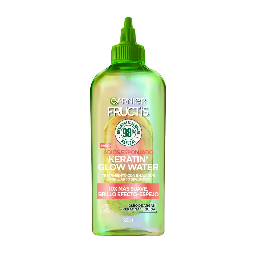 Tratamiento Keratin Glow Water Fructis 180 Ml