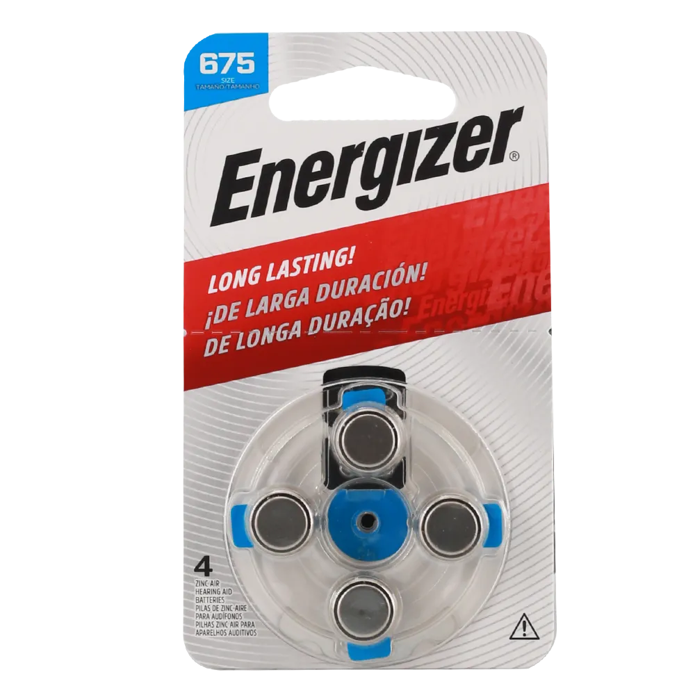 Pila Auditiva A675 Energizer 1 Pza