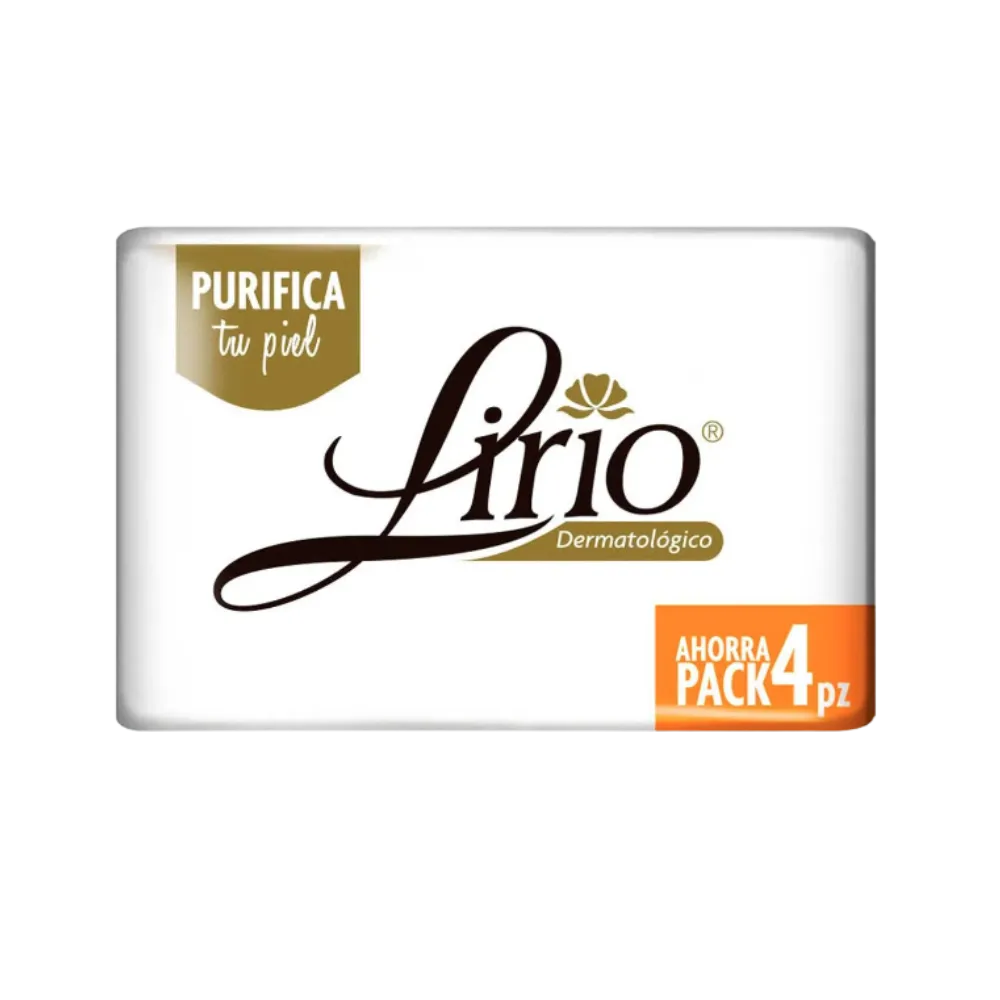 Jabon 4 Pack Derma Lirio 600 g