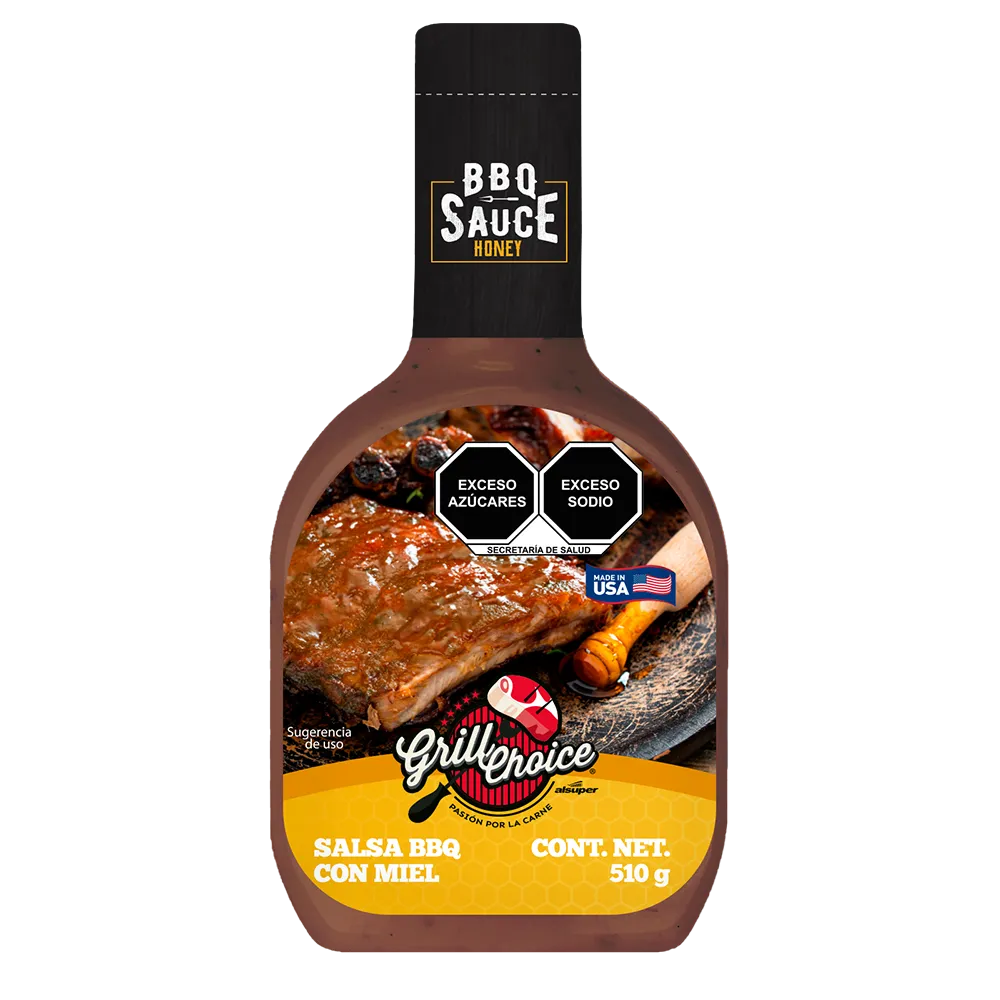 Salsa Honey Bbq Honey Grill Choice 510 g