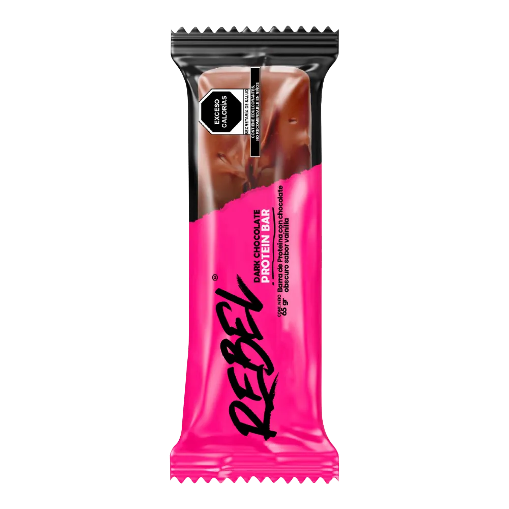 Barra Proteica Dark Chocolate Rebel 65 g