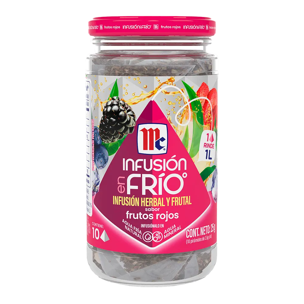 Infusion En Frio Frutos Rojos Mc Cormick 25 g