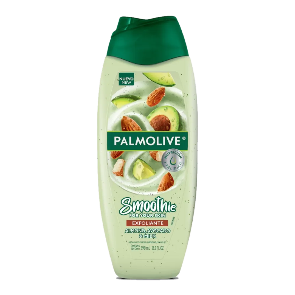 Jabon Liquido Corporal Almendra Aguacate Palmolive 390 Ml