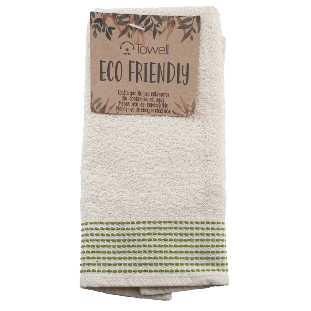 TRAPO ECOFRIENDLY PULLMAN CENEFA VERDE TOWEL 1 PIEZA