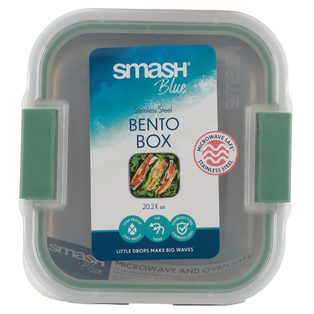 Contenedor Acero Inoxidable Linea Bento 600 Ml Smash 1 Pza