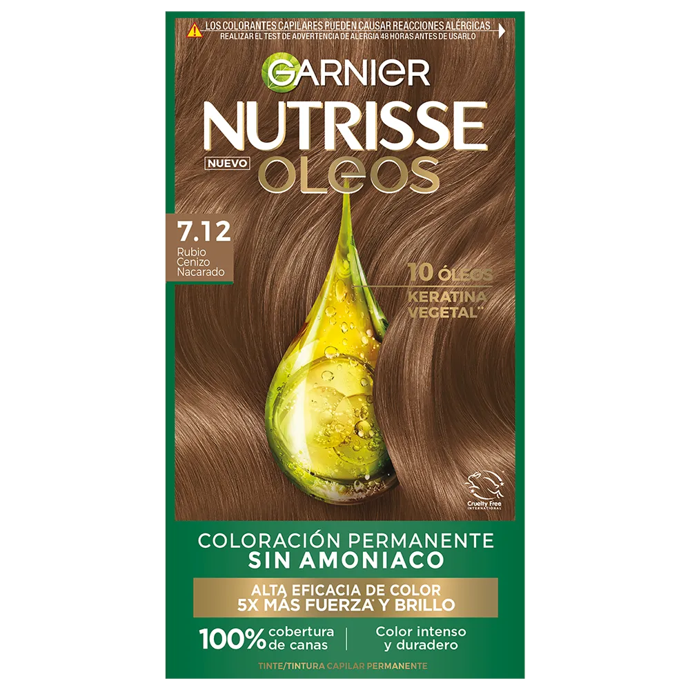 Tinte Tono 712 Nutrisse Oleos 1 Pza