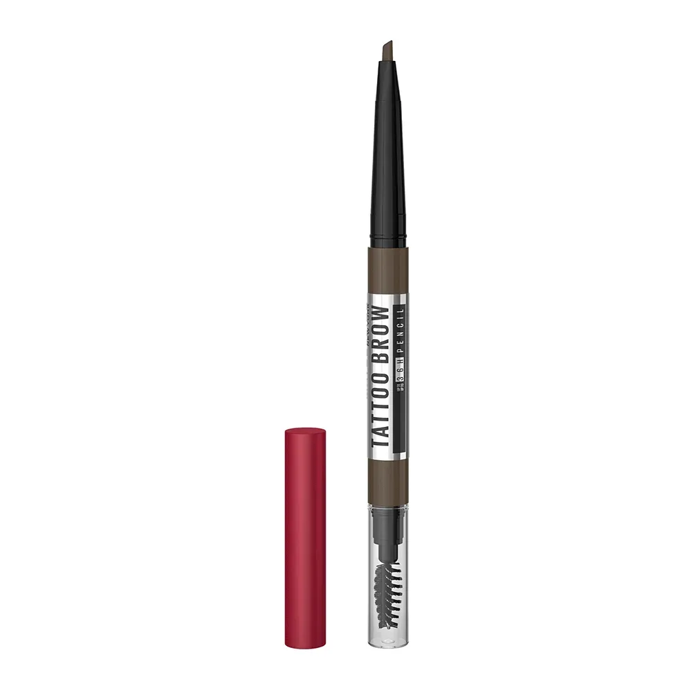 Delineador Cejas Tattoo Brow 36H Pencil Grey Brown Maybelline 250 Ml