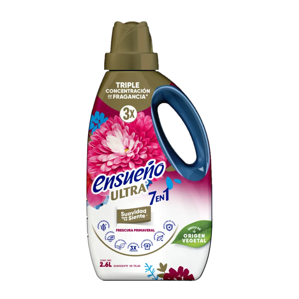 Suavizante De Tela frescura primaveral Ensueño Ultra 2.6 lt