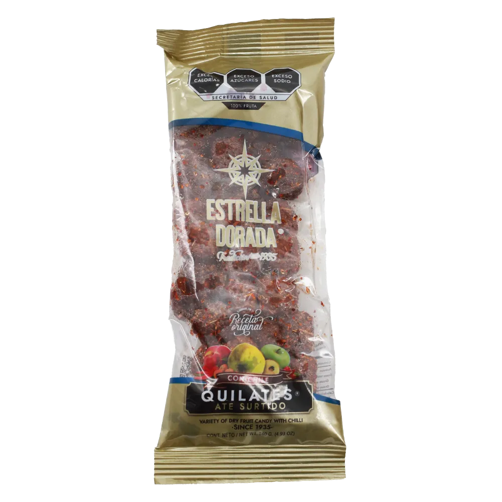 Quilates Con Chile Mediano Estrella Dorada 150 g