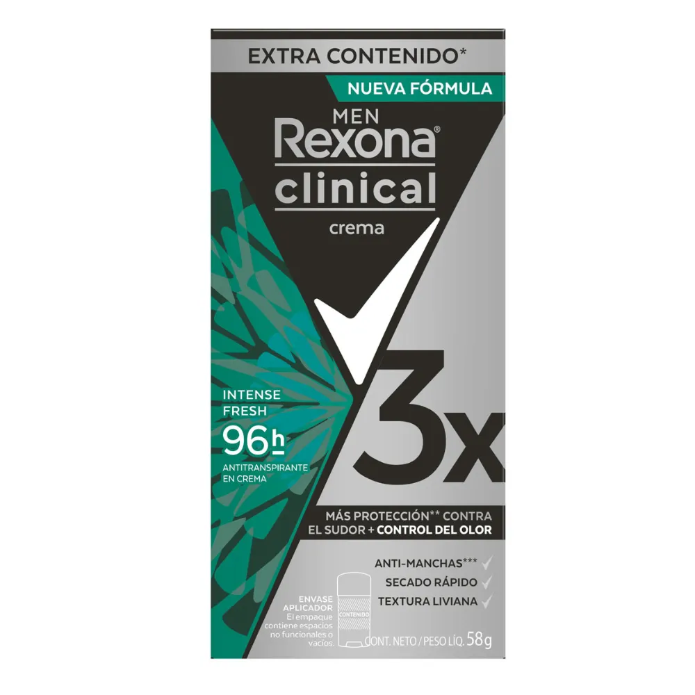 Desodorante Clinical Tesla Rexona 58 g
