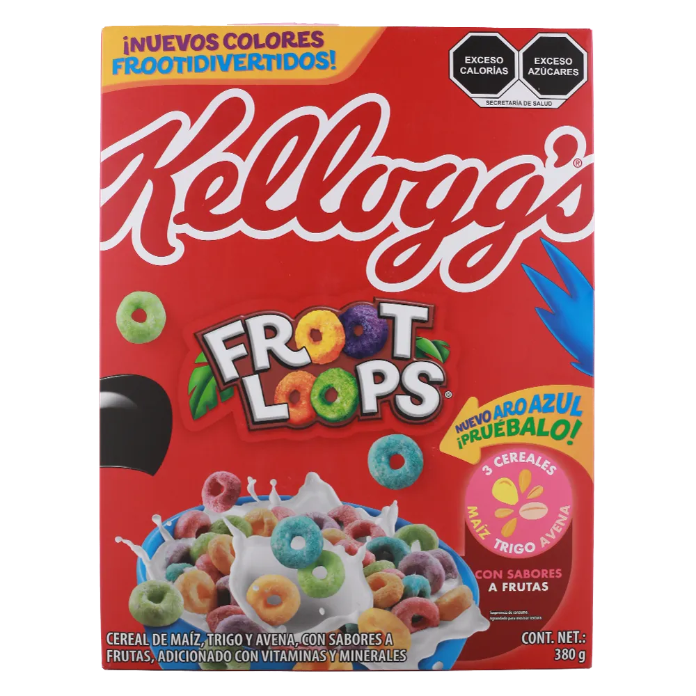 Cereal Froot Loops Kelloggs 380 g
