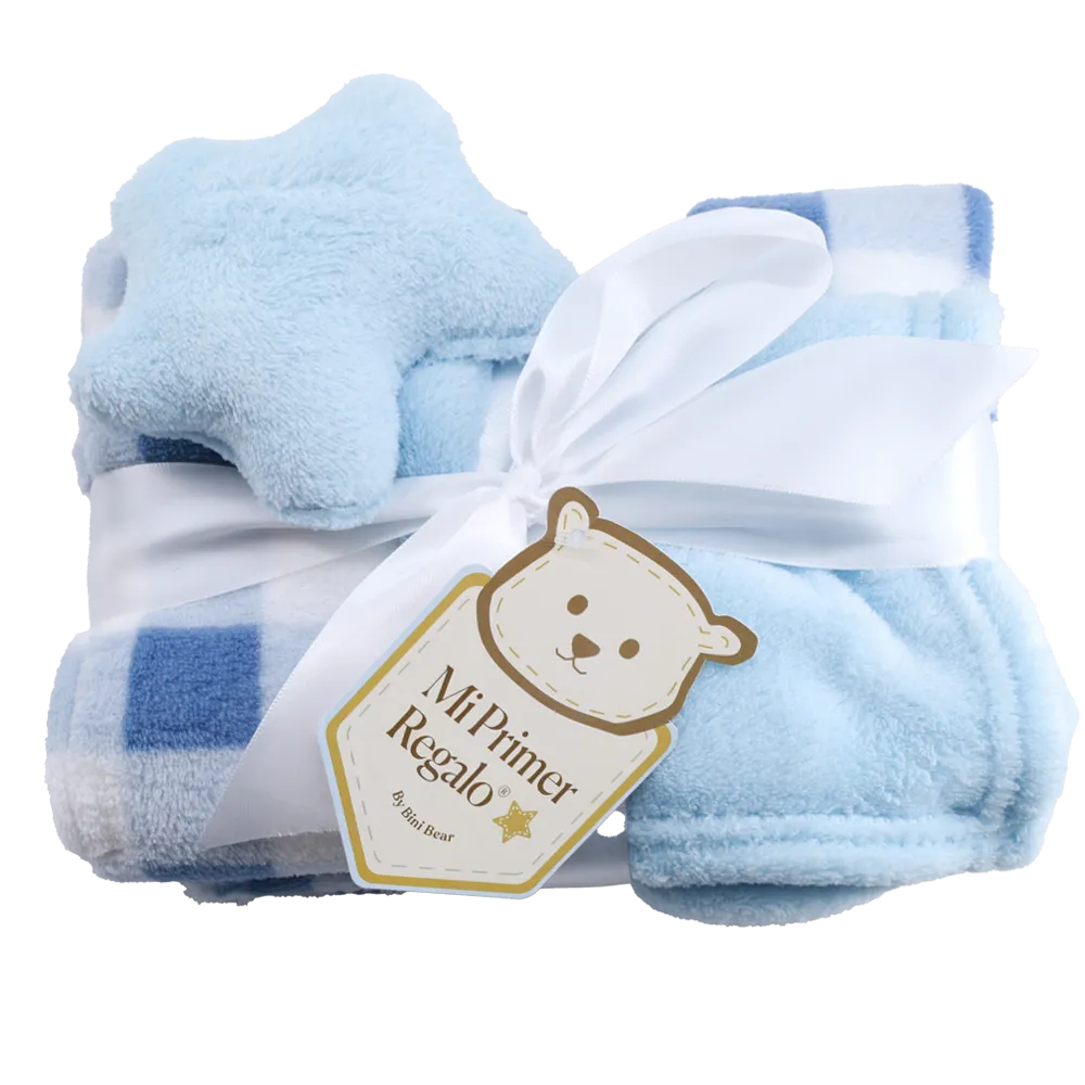 Cobertor Con Cobija De Seguridad Bini Bear 1 Pza
