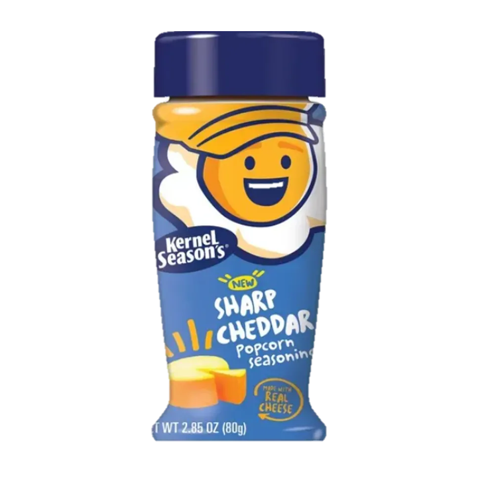 SAZONADOR PARA PALOMITAS QUESO CHEDDAR KERNEL SEASONS 2.85 ONZAS