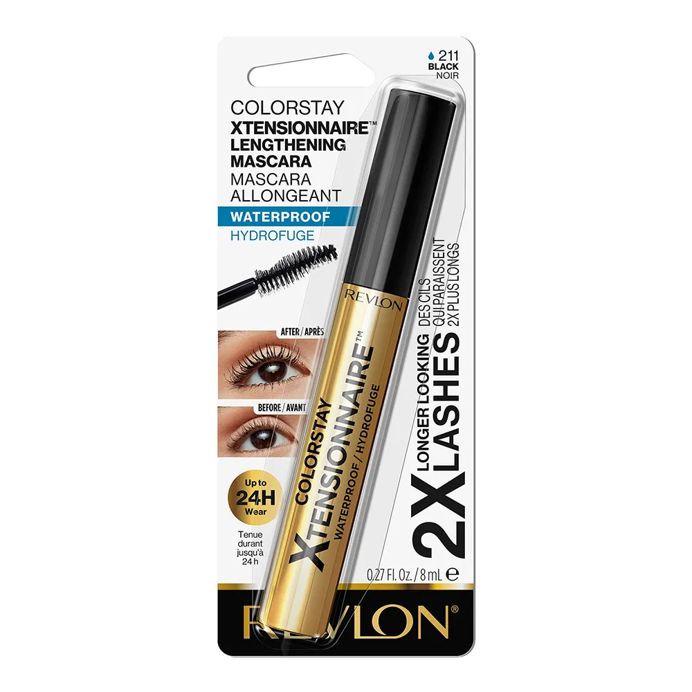 Mascara Colorstay Xtensionnarie Black Revlon 8 Ml