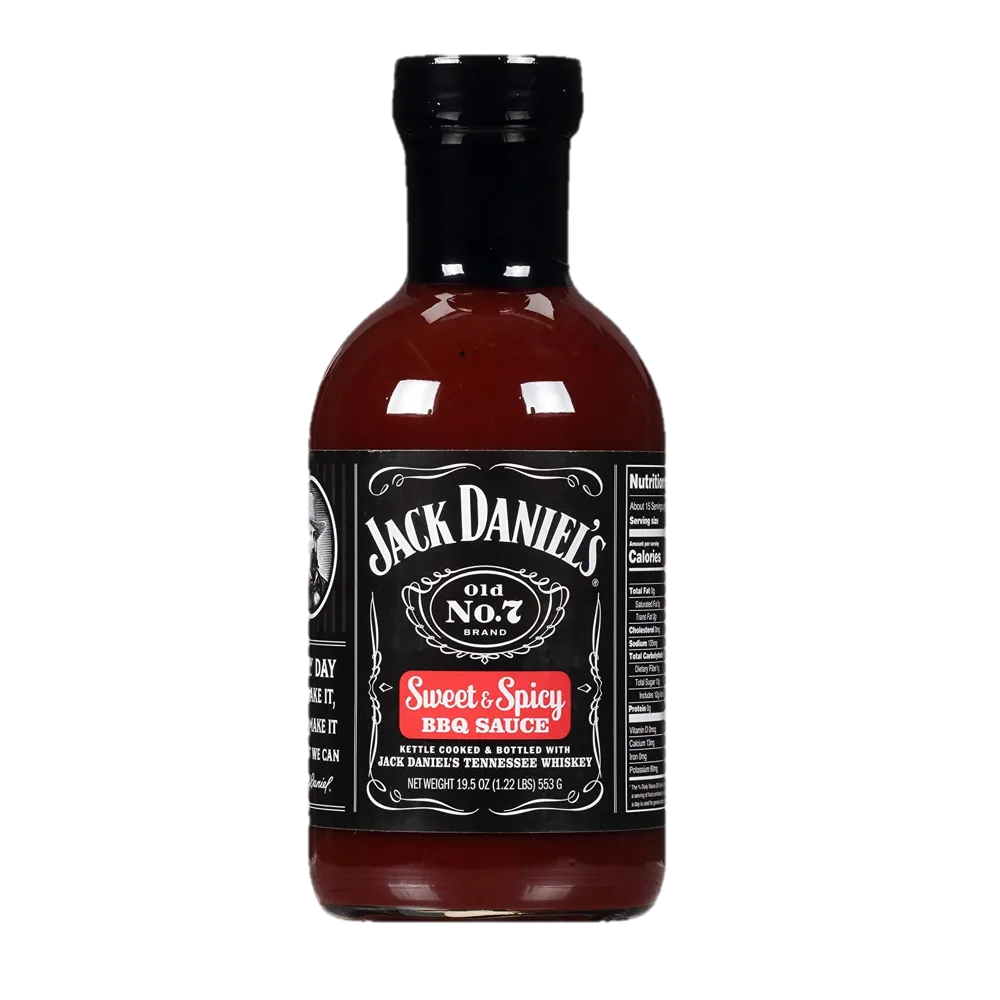 Salsa Bbq Dulce & Picante Jack Daniels 19.5 oz
