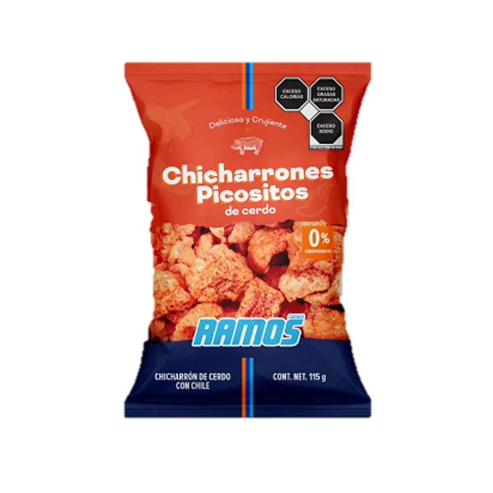 Chicharron De Cerdo Enchilado Ramos 115 g