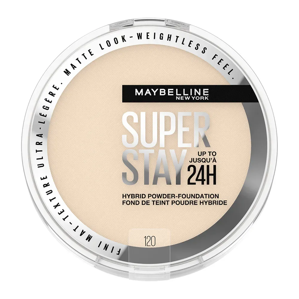 Polvo Compacto Super Stay 24Hr Hybrid Powder Found 120 Maybelline 6 g