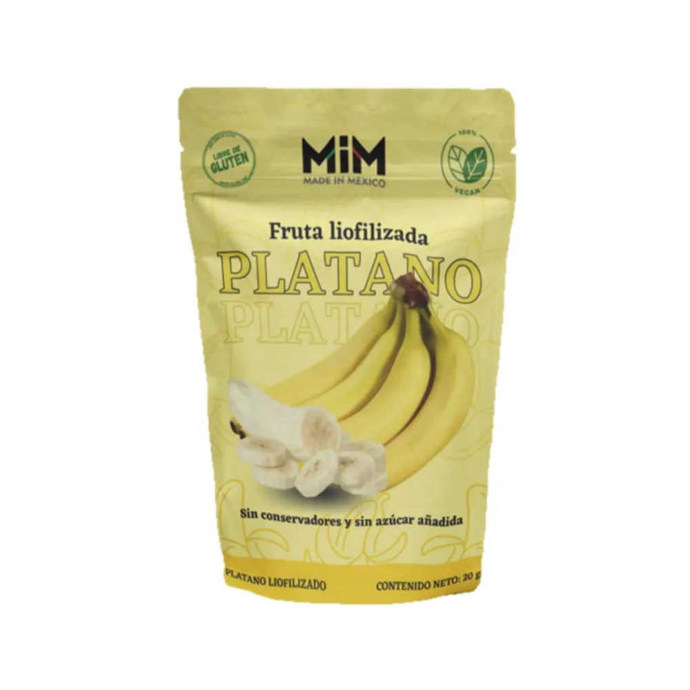 Platano Liofilizado Mim 20 g