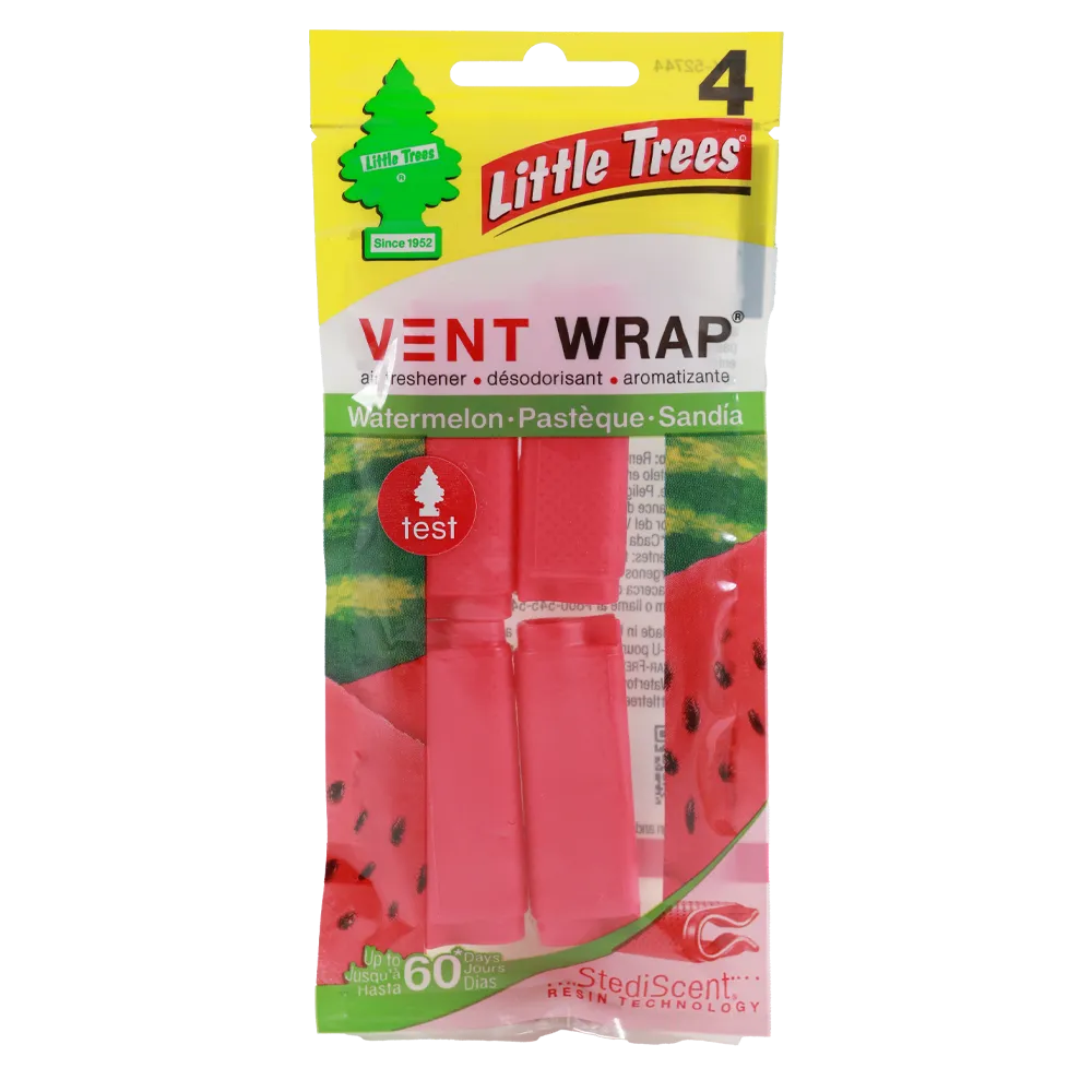 Vent Wrap Sandia 4 Pack Little Trees 4 Pza