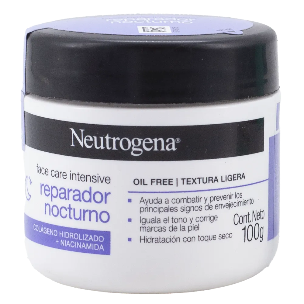Crema Hidratante Facial Reparador Nocturno Neutrogena 100 Ml