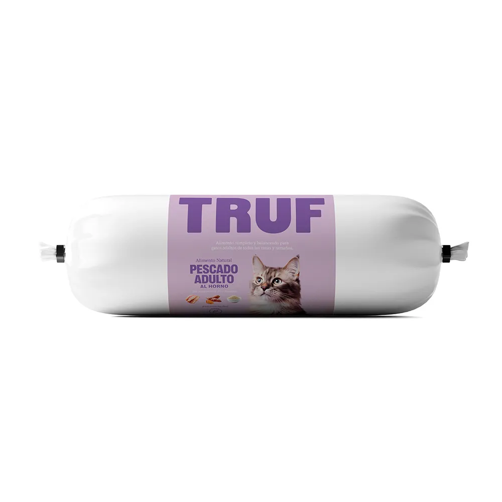 Alimento Natural Horneado Para Gato Pescado Truf 200 g