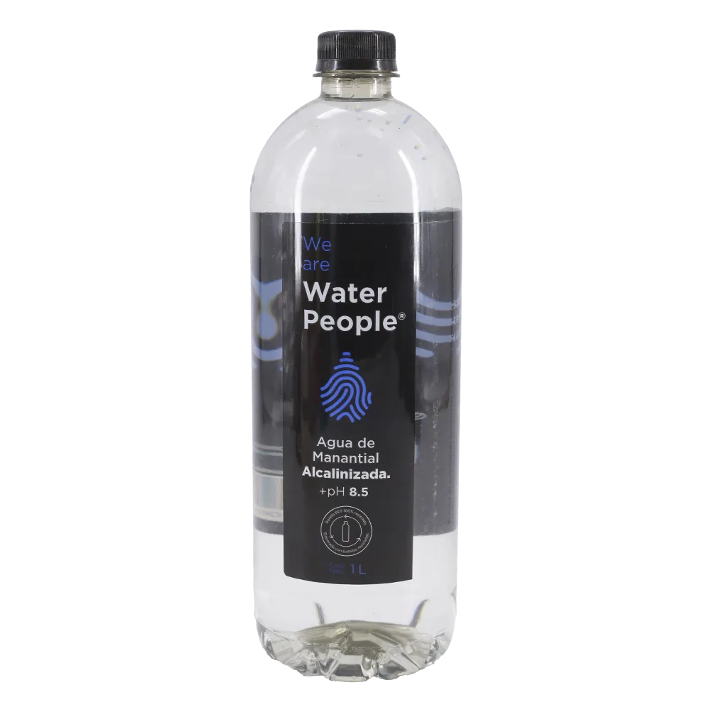 Agua De Manantial Alcalina Water People 1 Lt