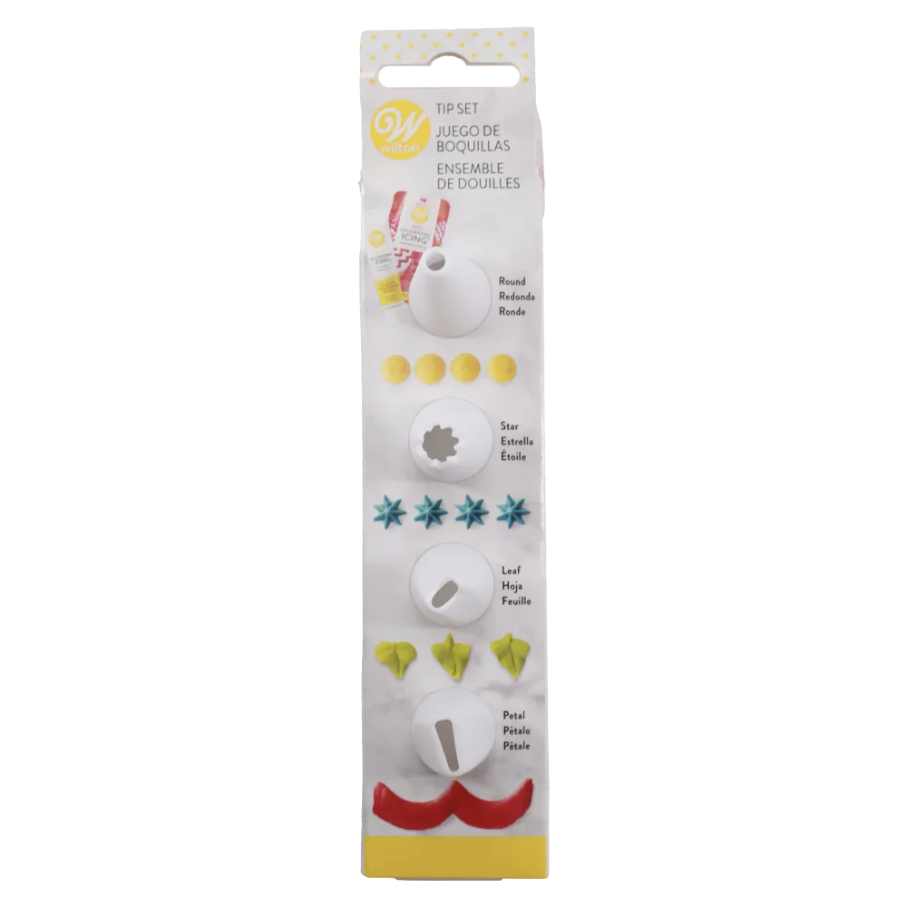 Set Duyas Plastico Para Decorar Wilton 1 Pza