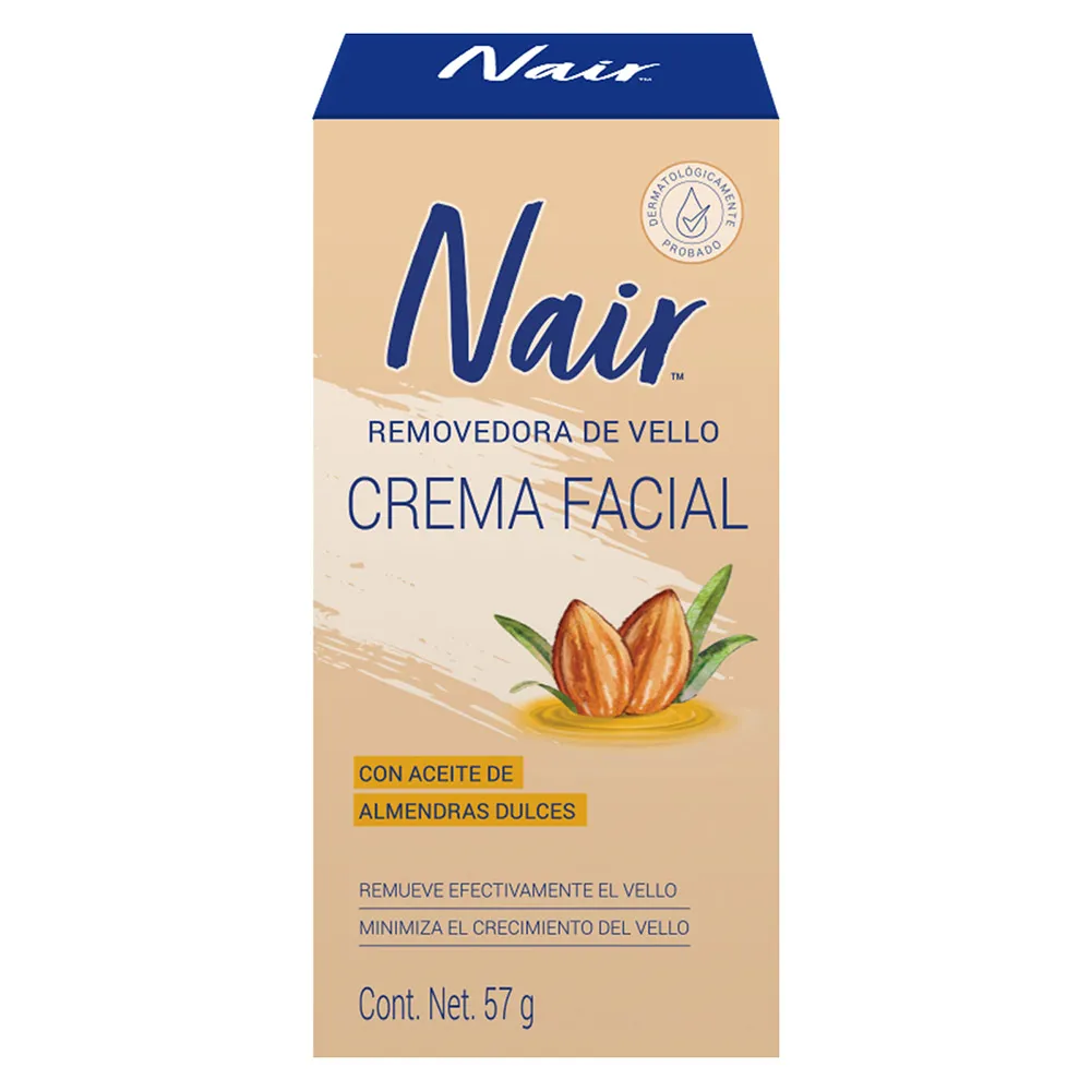 Crema Depiladora Aceite De Almendras Nair 57 Gr