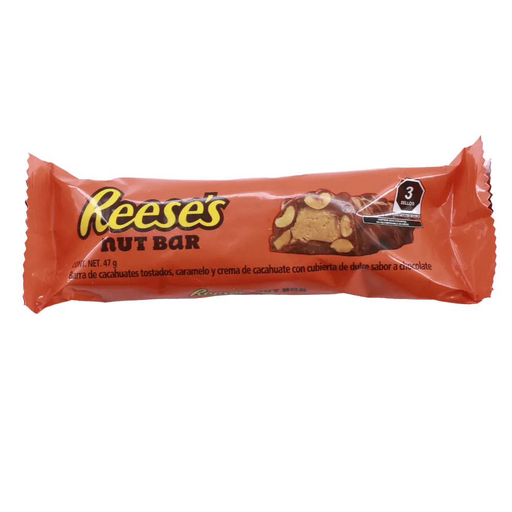 Barra Chocolate Nutbar Reeses 47 g