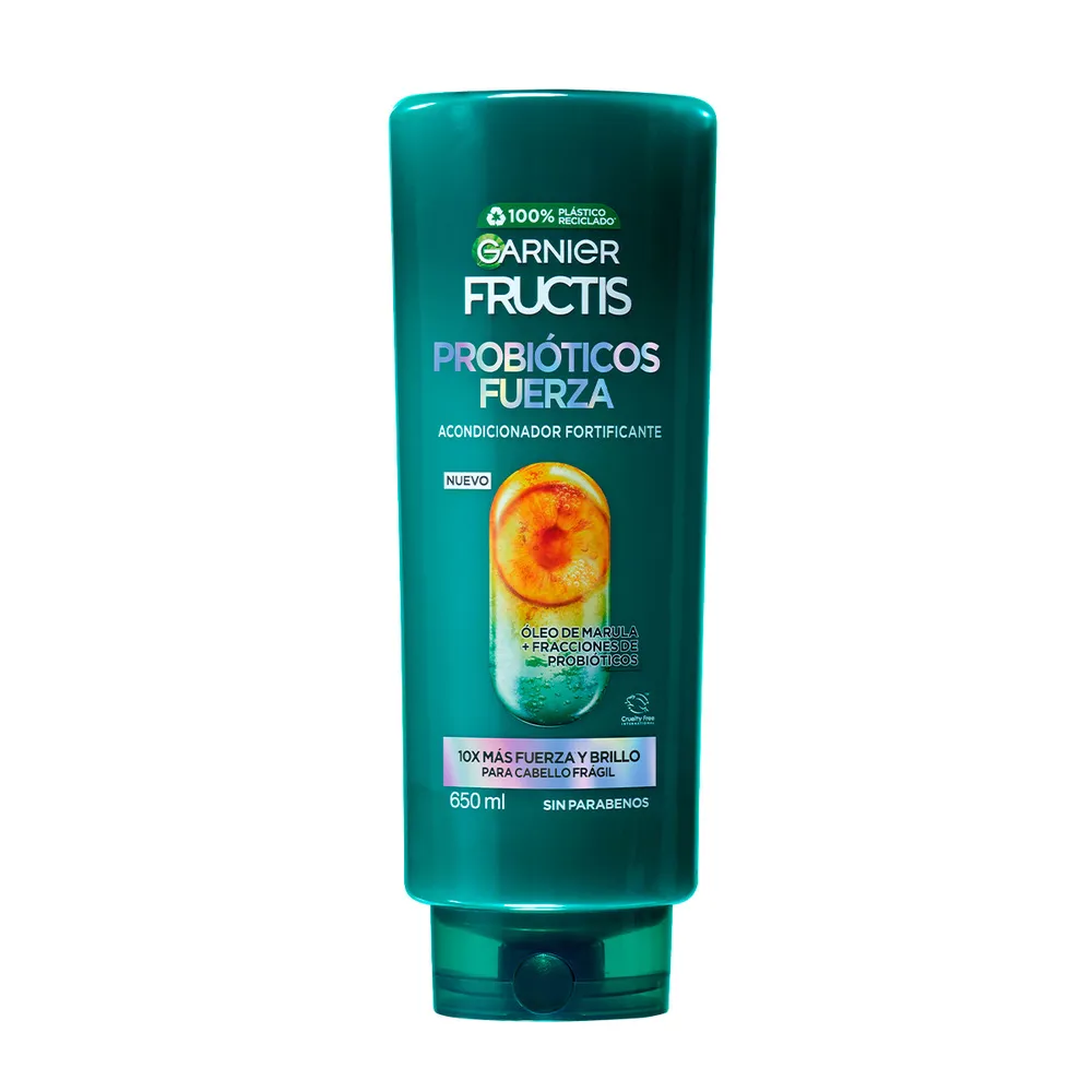 Acondicionador Probioticos Fuerza Fructis 650 Ml