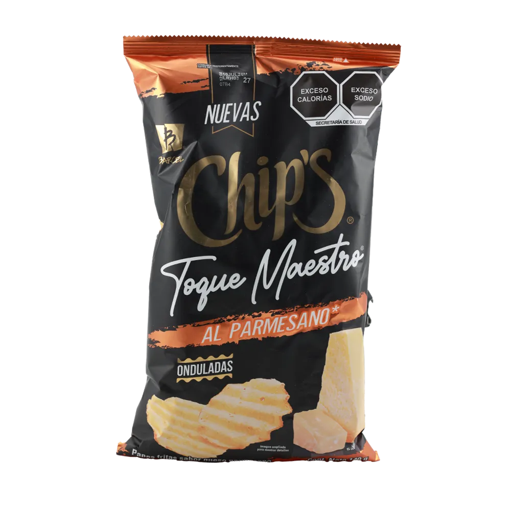 Chips Toque Maestro Parmesano Barcel 140 g