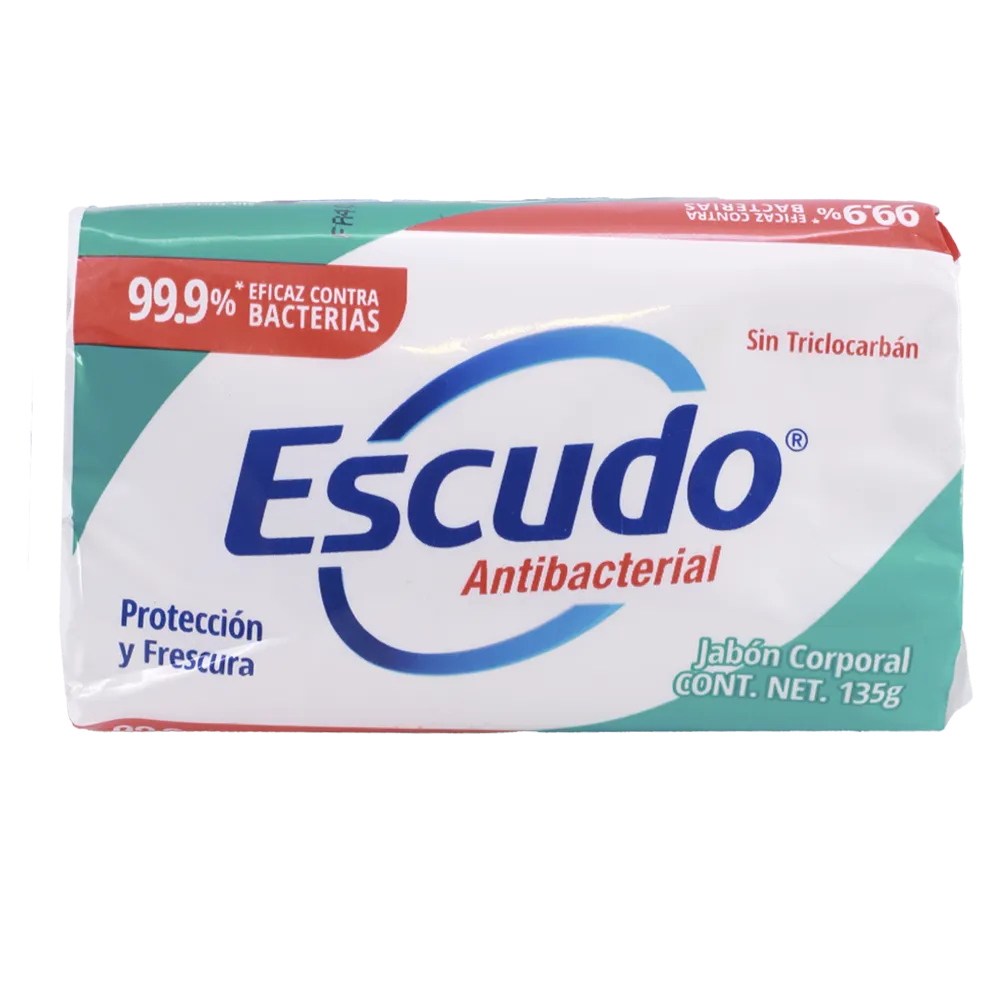 Jabon Barra Frescura Escudo 135 Gr