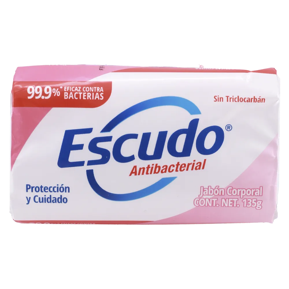 Jabon Barra Escudo Rosa Rosa Escudo 135 Gr