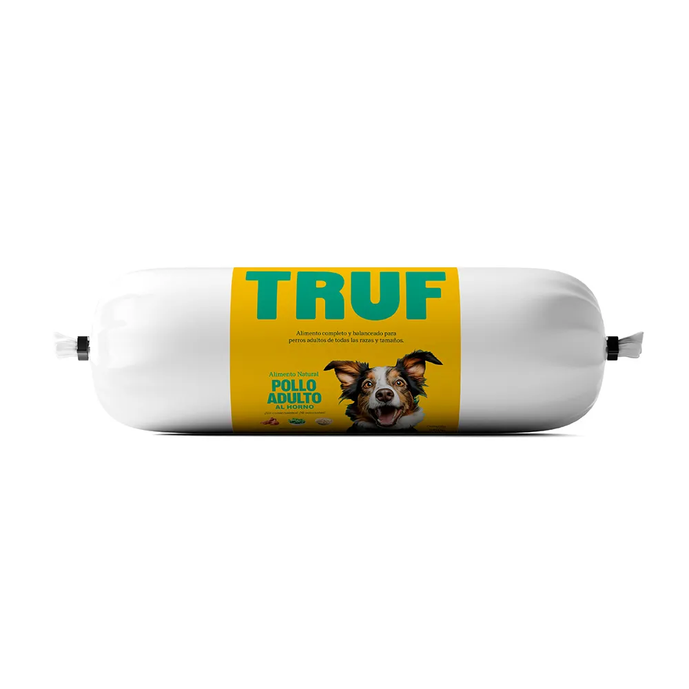 Alimento Natural Horneado Para Perro Pollo Truf 500 g