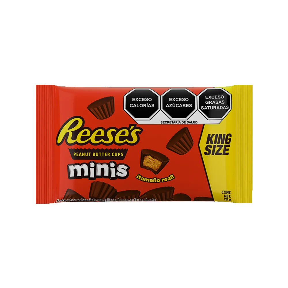 Chocolate Relleno Minis Reeses 70 g