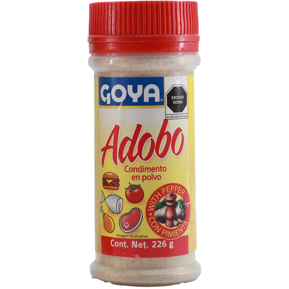 Condimento En Polvo Adobo Con Pimienta Goya 226 g
