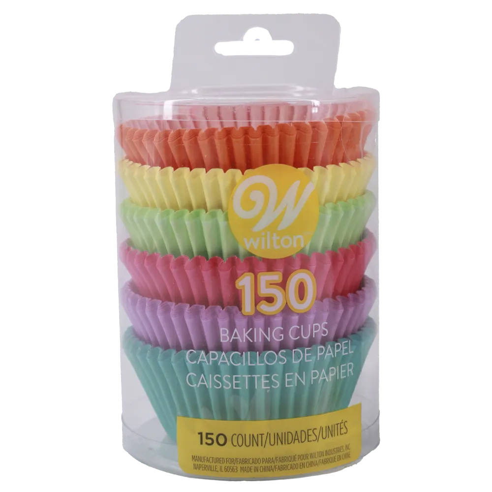 Capacillo Estandar Colores Pastel 150 Piezas Wilton 1 Pza