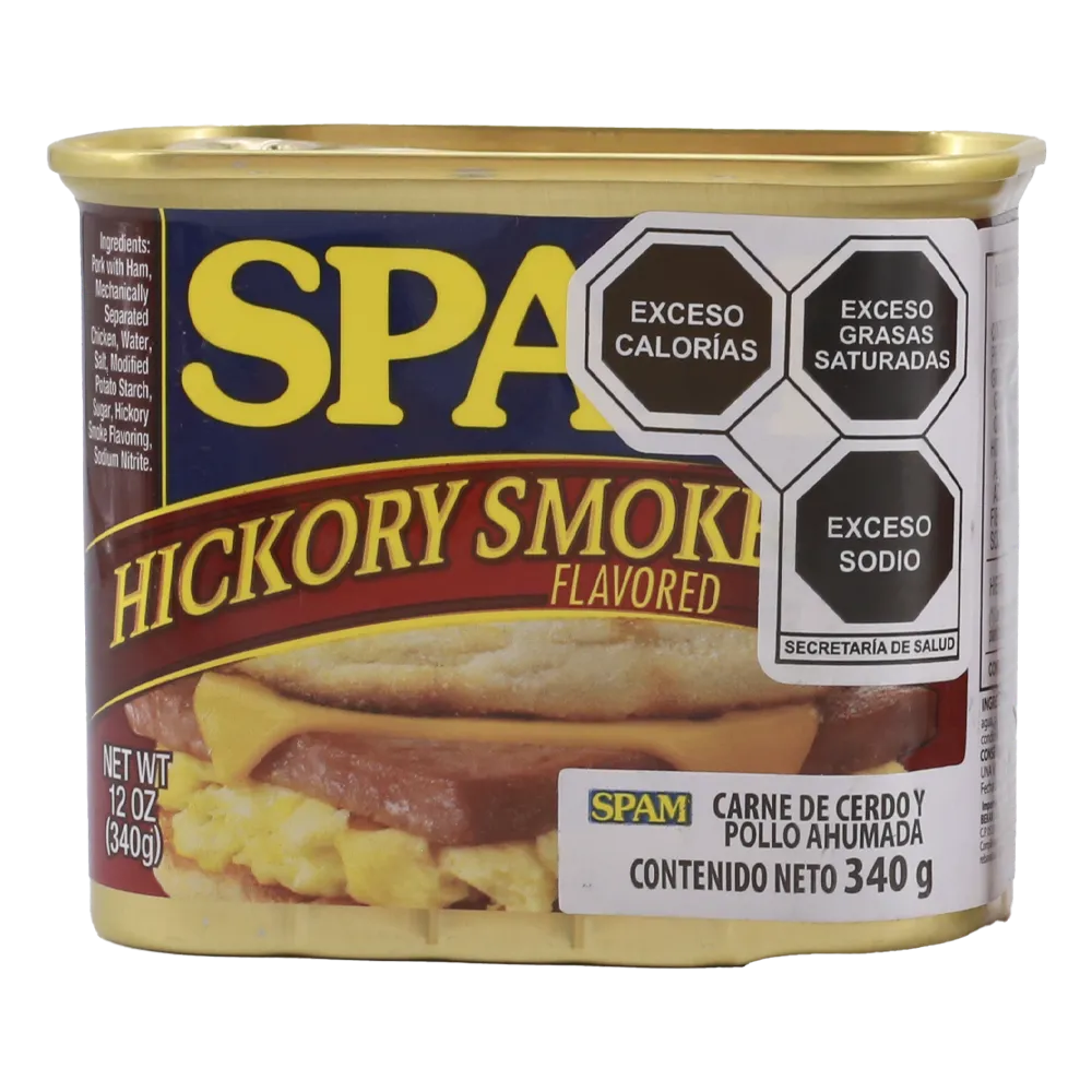 Jamon De Cerdo Hickory Smoke Spam 340 Gr