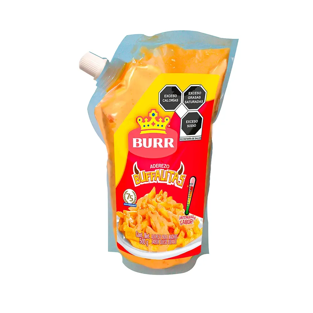 Aderezo Para Nachos Buffalitas Burr 500 g