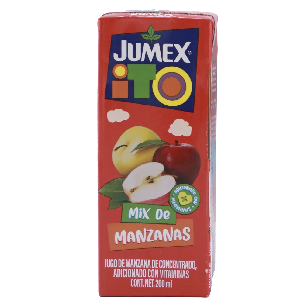 Jugo Mix Manzanas Jumexito 200 Ml