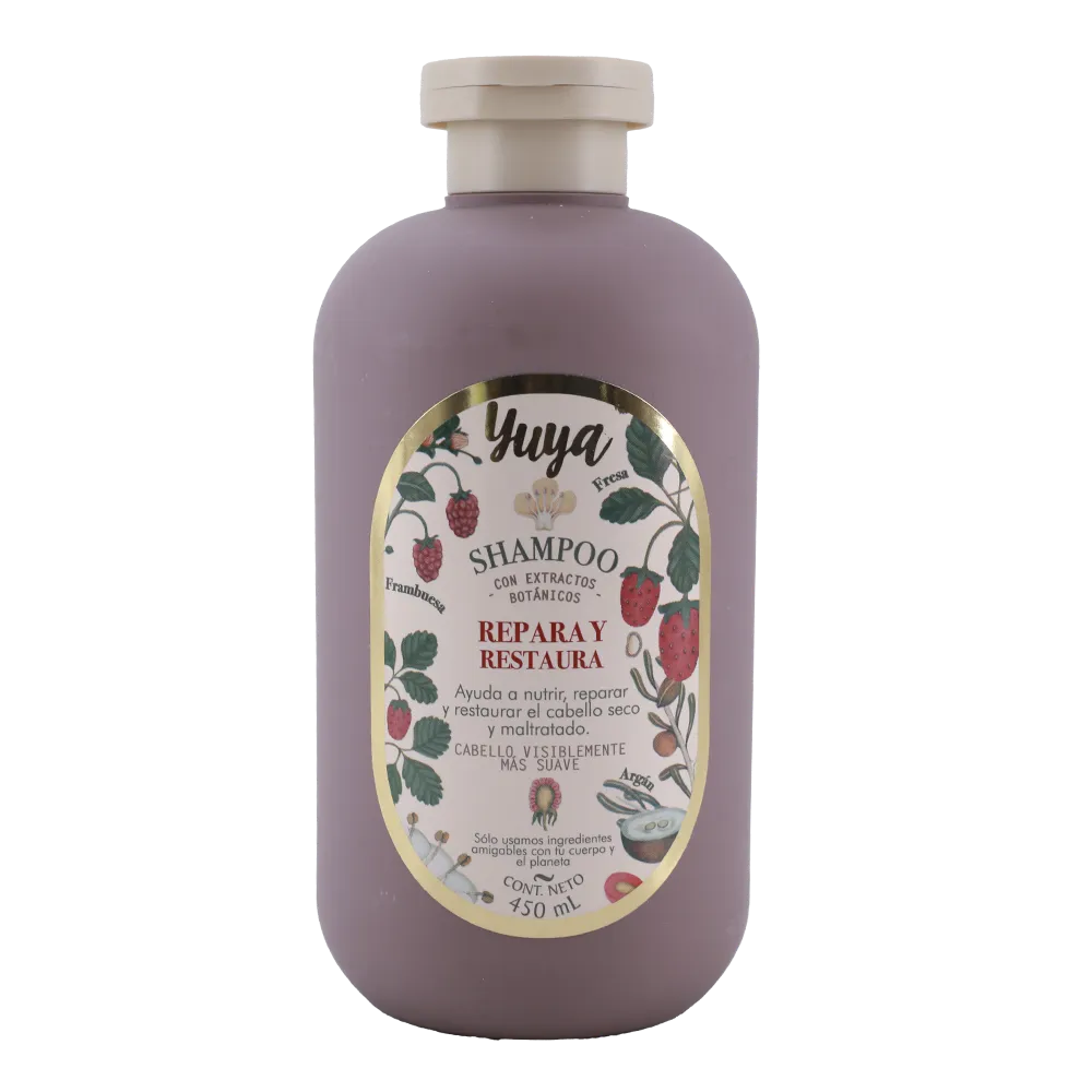 Shampoo Repara Y Restaura Yuya 450 Ml
