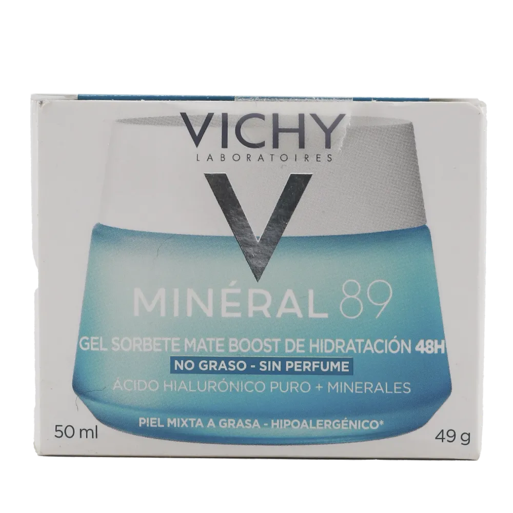 Aqua Gel Matificante Mineral 89 Vichy 50 Ml