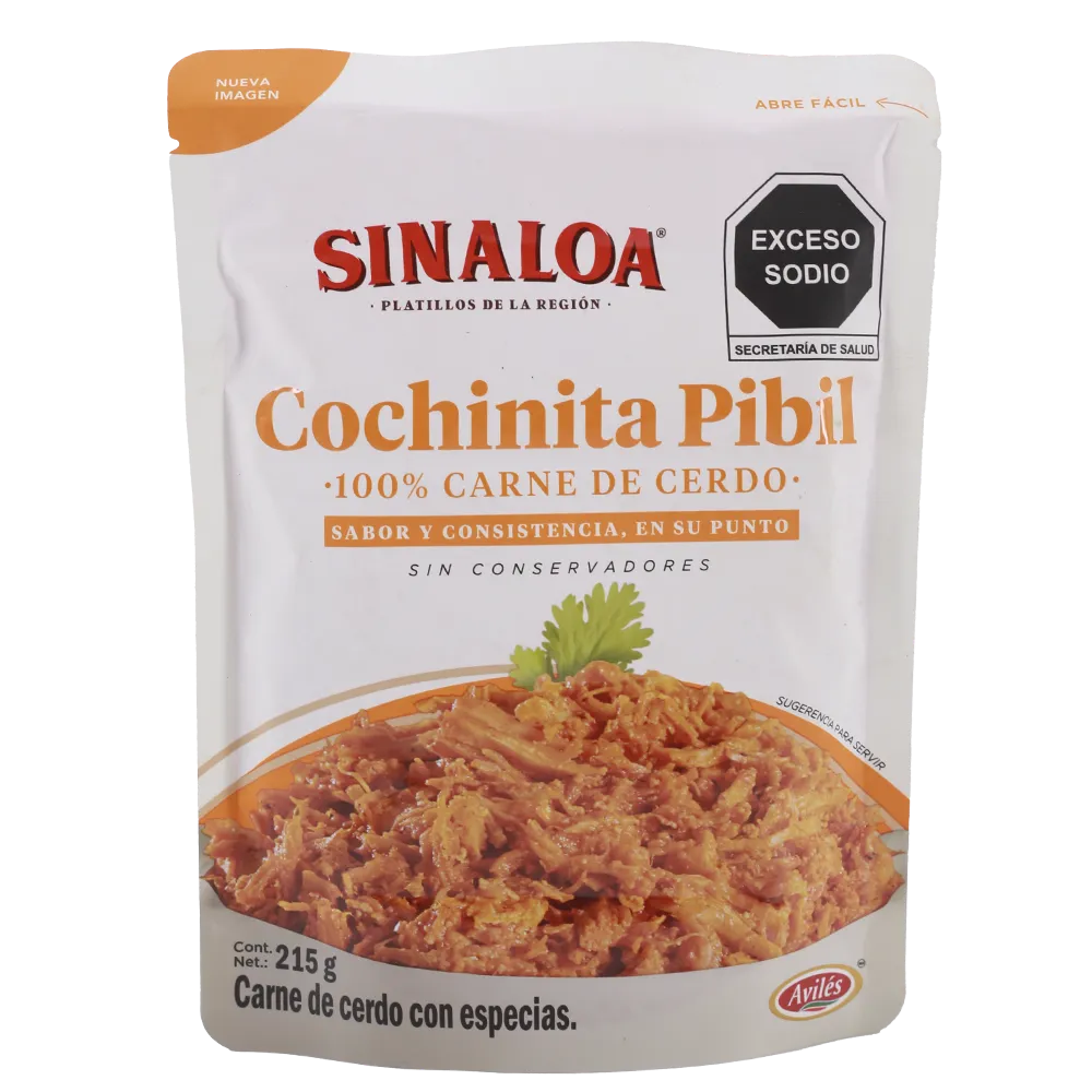 Cochinita Pibil Sinaloa 215 Gr