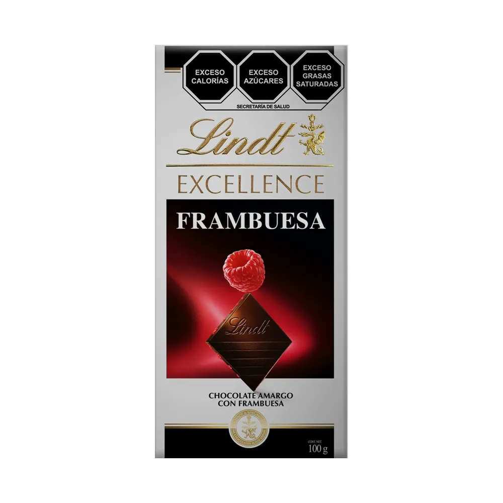 Tableta Chocolate Excellence Raspberry Lindt 100 g