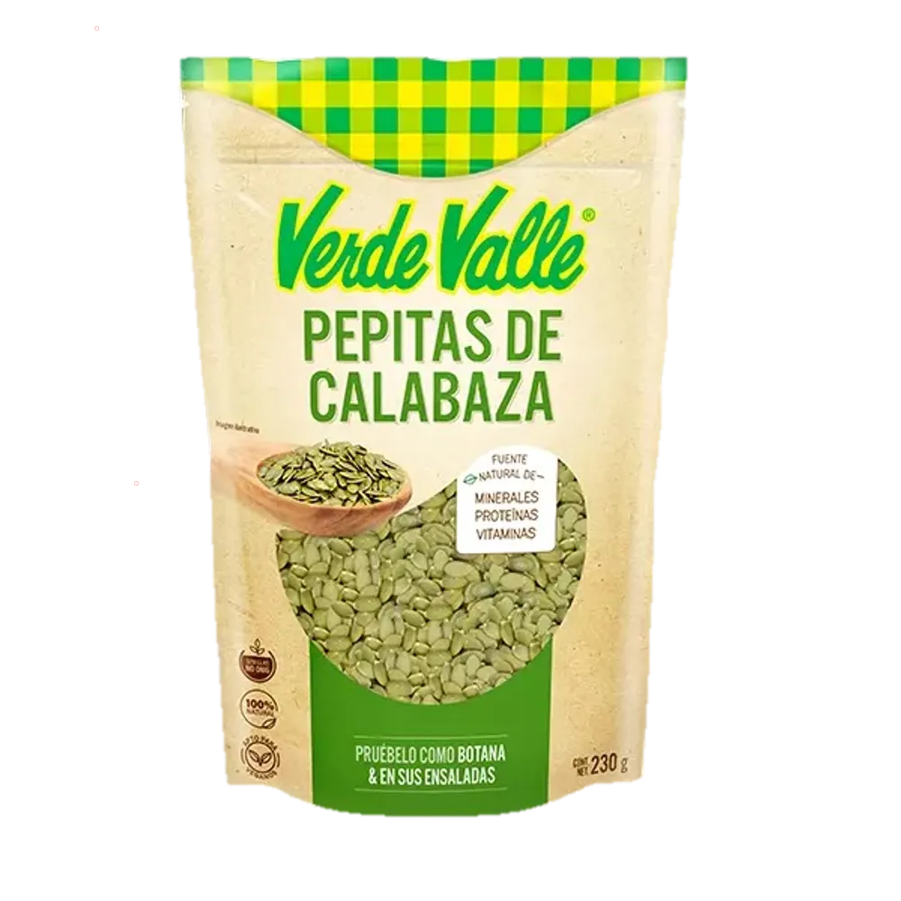 Pepita De Calabaza Verde Valle 230 Gr