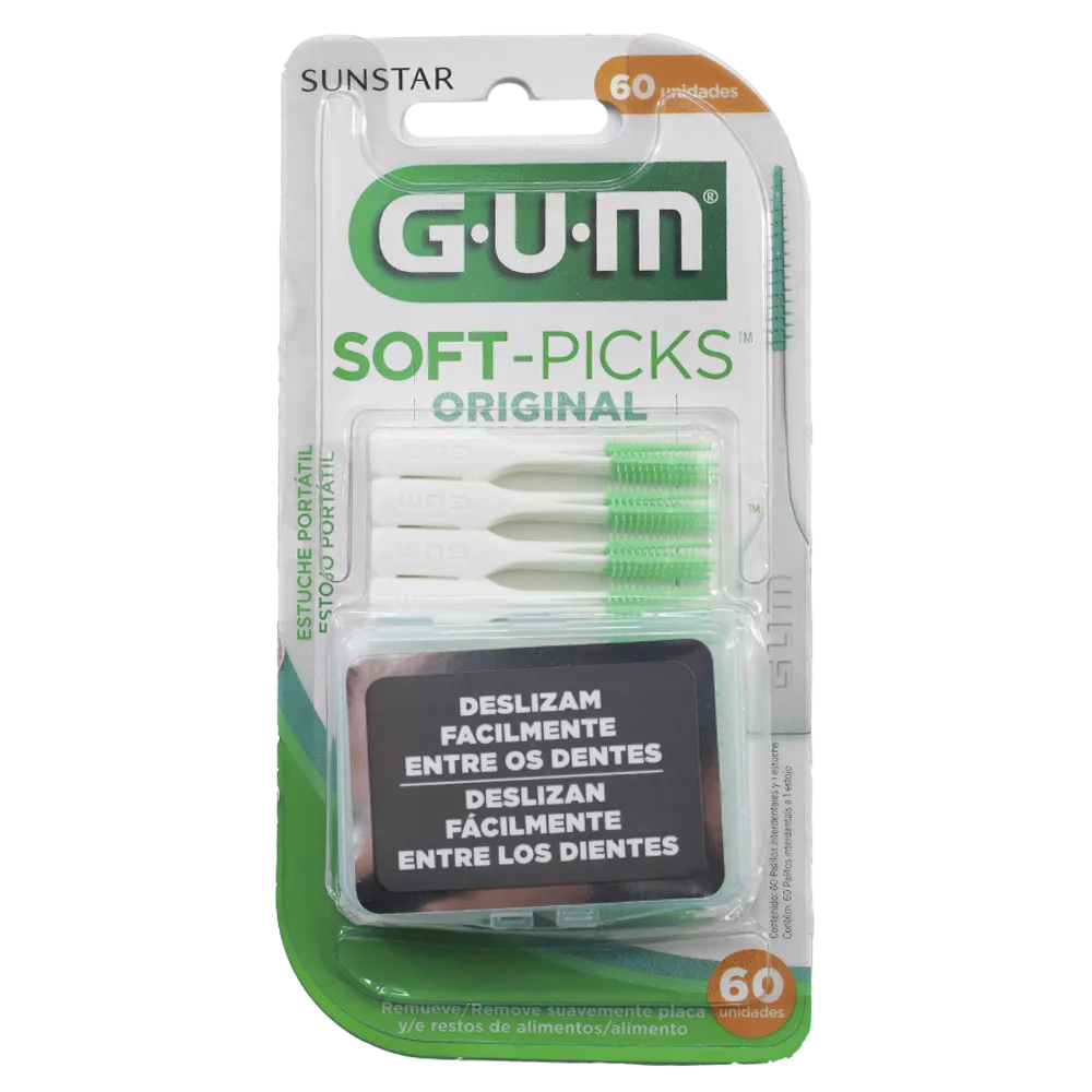 Cepillo Interdental Suave Soft-Picks Gum 60 Pz