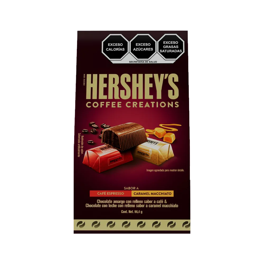 Pouch Chocolate Coffee Creations Hersheys 96.4 g